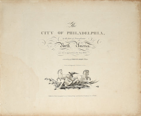 William Birch (1755-1834), Title Page
