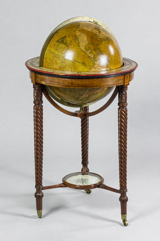 W. and T.M. Bardin (fl. 1783 – 1819) Sold by W. and S. Jones (fl. 1791 – 1859), The New British Terrestrial Globe containing all the latest discoveries…
