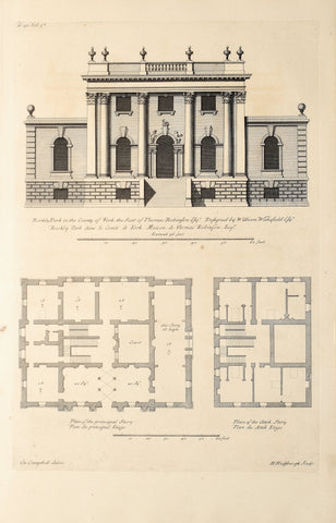 Colen Campbell (1676–1729), Plate 90, Vol. 3
