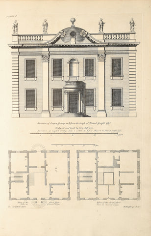Colen Campbell (1676–1729), Plate 94, Vol. 3