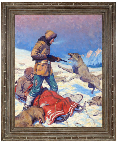 Frank Stick (American, 1884-1966), The Last Shot