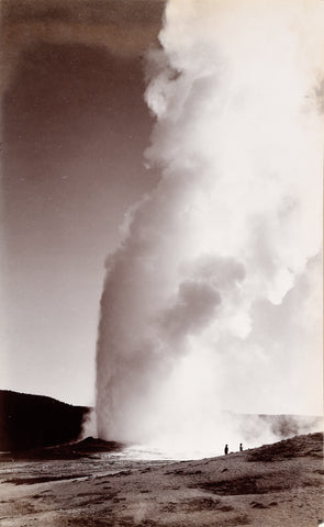 Frank Jay Haynes (1853-1921), Old Faithful Geyser