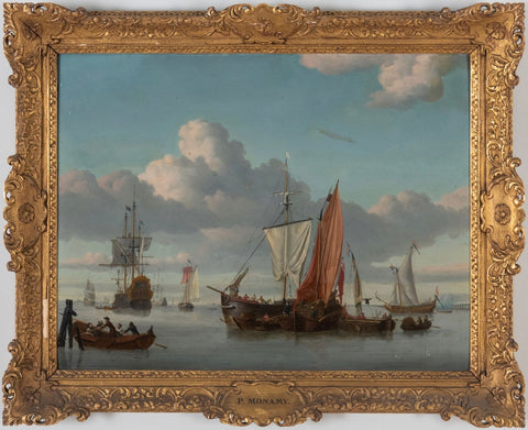 Peter Monamy, Ships at Sea