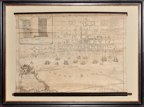 Nicholas Scull (1687-1761), To the Mayor Recorder Aldermen Common Council and Freemen of Philadelphia This Plan of the improved part of the City surveyed and laid down by the late Nicholas Scull...