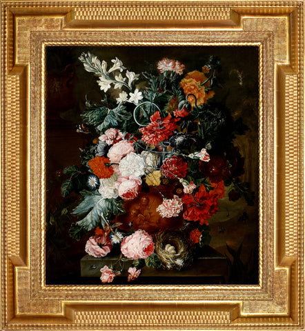 Paul Theodor van Brussel (Dutch, 1754-1795), A Still life of summer flowers...