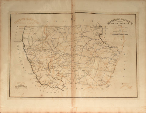 Robert Mills (1781-1855), Fairfield District, South Carolina