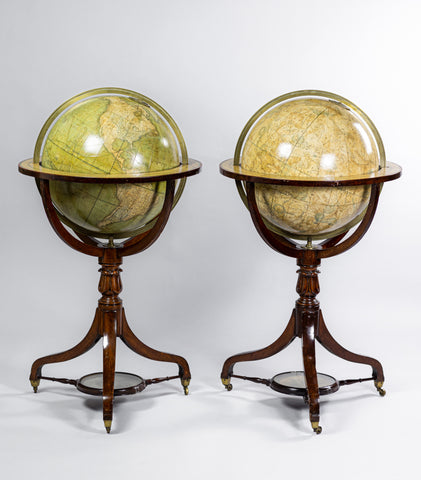 Charles Smith and Son (fl. 1803 – 1862), Smith’s Terrestrial Globe; Smith’s Celestial Globe