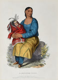 Thomas L. McKenney (1785-1859) & James Hall (1793-1868), A Chippeway Widow