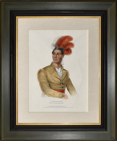 Thomas L. McKenney (1785-1859) & James Hall (1793-1868), Ahyouwaighs, Chief of the Six Nations