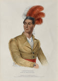 Thomas L. McKenney (1785-1859) & James Hall (1793-1868), Ahyouwaighs, Chief of the Six Nations