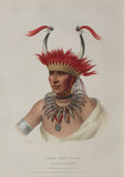 Thomas L. McKenney (1785-1859) & James Hall (1793-1868), Chon-Man-I-Case, An Otto Half Chief