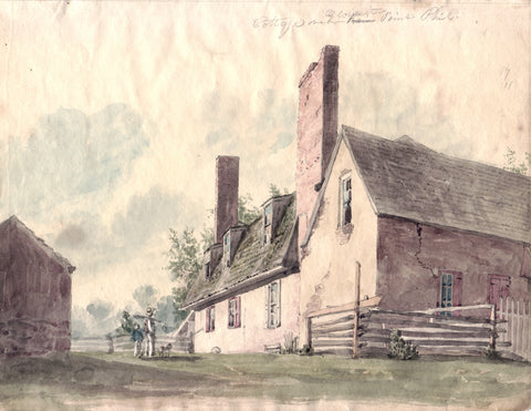 John Hill (1770-1850), Cottage near Gloucester Point Phil.