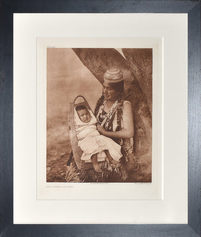 Edward S. Curtis (1868-1953), Hupa Mother and Child Pl 450