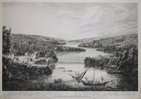 Paul Sandby (1731-1809), A View of Miramichi, a French Settlement in the Gulf of St.Laurence, destroyed by Brigadier Murray
