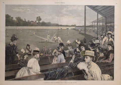 W. P. Snyder, A Collegiate Game of Baseball