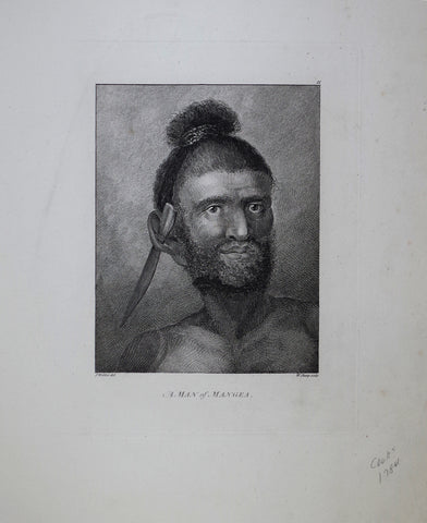 Captain James Cook (1728-1729) and John Webber (1751-1793), A Man of Mangea