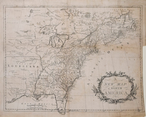 John Mitchell (1711-1768), A New Map of North America