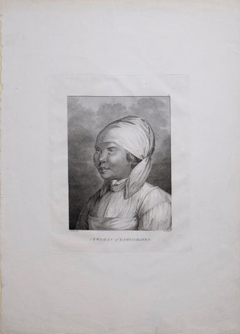 Captain James Cook (1728-1729) and John Webber (1751-1793), A Woman of Kamtschatka