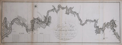 George Henri Victor Collot (1752-1805), A General Map of the River Ohio...Plate the Fourth