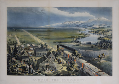 Nathaniel Currier (1813–1888) and James Merritt Ives (1824–1895), Across the Continent