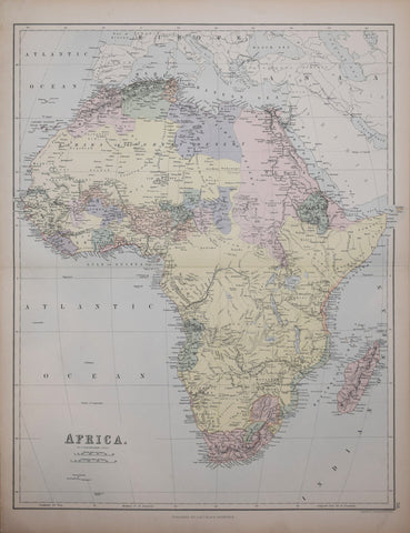 J. Bartholomew, Africa