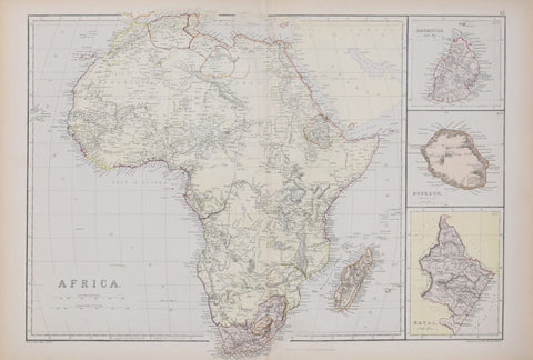 W.G. Blackie, Africa, Mauritius, Bourbon, Natal