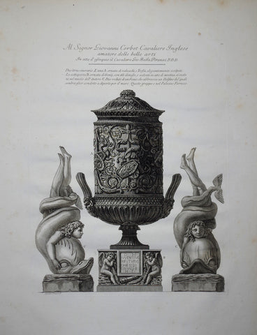 Giovanni Battista Piranesi (1720-1778), Al Signor Giovanni Corbet