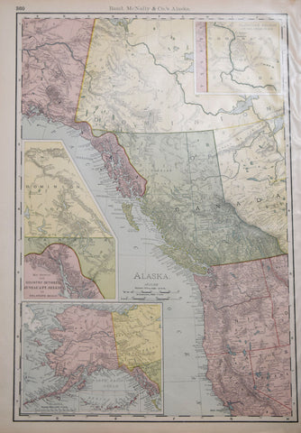 Rand McNally & Co., Map of Alaska