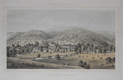 Edward Beyer (1820-1865), Red Sweet Springs, Monroe County, VA