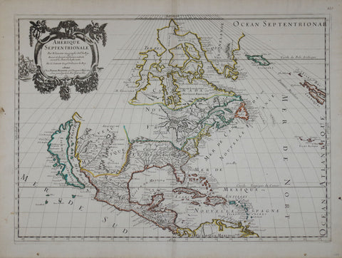 Robert De Vaugondy (French, 1723-1786), Amerique Septentrionale...