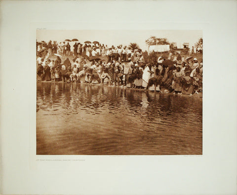 Edward S. Curtis  (1868-1952), At the Pool, Animal Dance–Cheyenne, Pl. 663