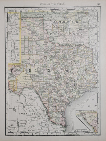 Rand McNally & Co., Texas