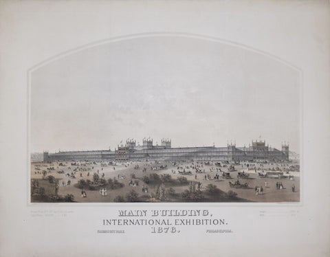 Louis Aubrun, Main Building International Exhibition. 1876.