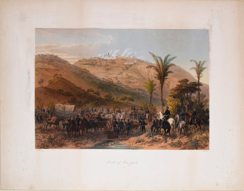 Carl Nebel (1805-1855), Illustrator, Battle of Cerro Gordo