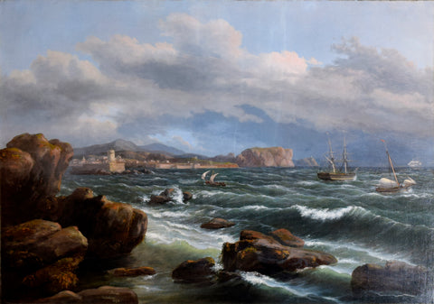 Thomas Birch (1779 - 1851), Off the Coast