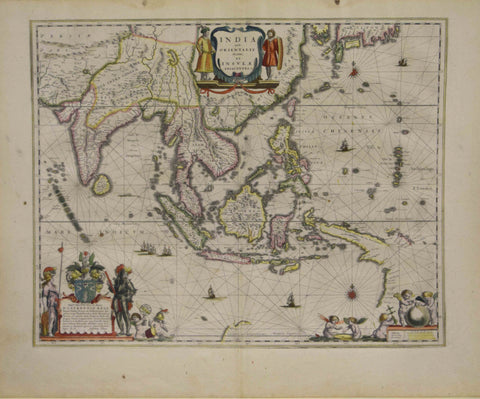 Willem Janszoon Blaeu (1571-1638), India Qua Orientalis...