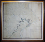 Charles Blaskowitz (c.1743- 1823), A Plan of the Progress of the Royal Army from their Landing at Elk Ferry to Philadelphia 1777...