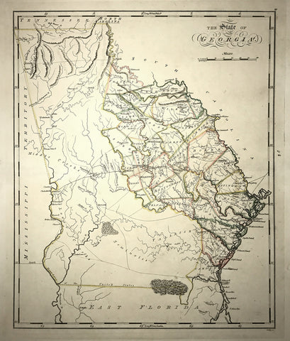 Mathew Carey (1760-1839), The State of Georgia