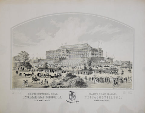 The Centennial Board of Finance, Horticultural Hall, International Exhibition, Fairmount Park