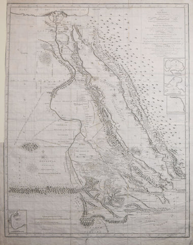 James Bruce (1730–1794), To The King. This map, Containing a Chart of the Arabian Gulf With its Egyptian, Ethiopian and Arabian Coasts…