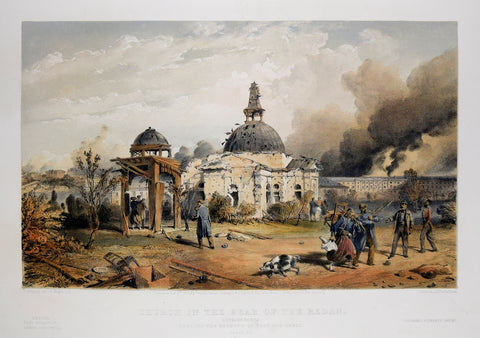 William Simpson (1823-1899), Illustrator, Church in the Rear of the Redan