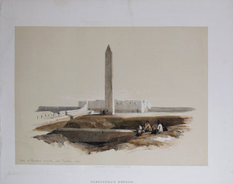 David Roberts (1796-1864), Cleopatra's Needle