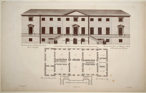 Colen Campbell (1676–1729), Plate 20, Vol. 4