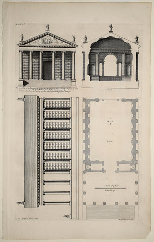 Colen Campbell (1676–1729), Plate 27, Vol. 2