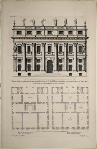 Colen Campbell (1676–1729), Plate 86, Vol. 2