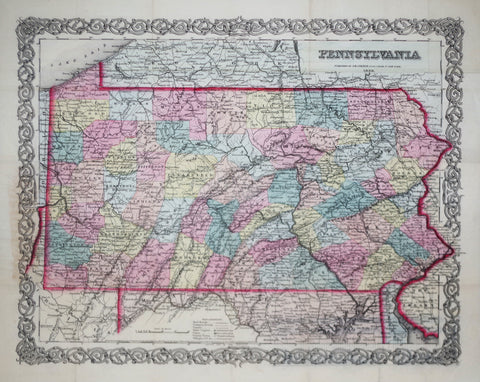 Joseph H. Colton (1800-1893), Pennsylvania