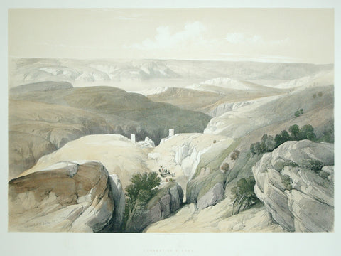 David Roberts (1796-1864), Convent of St Saba