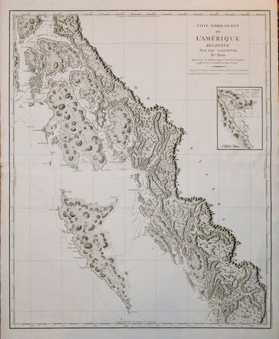 George Vancouver (1757-1798), Cote Nord-Ouest de L'Amerique Reconnue le Cap Vancouver IV Partie