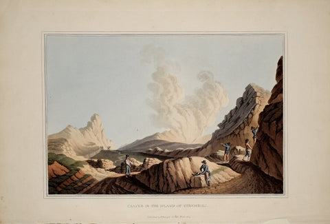 Luigi Mayer, Crater in the Island of Stromboli