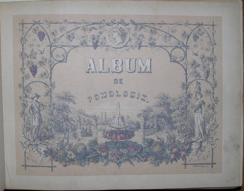 Alexandre Joseph Desire Bivort (1809-1872), Album de Pomologie. Bruxelles: Deprez-Parent, 1847- 1849- 1850.